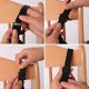 thumbnail image 3 of Accesorio de arnés de seguridad para bebés de 5 puntos, gancho giratorio ajustable, cinturón de gancho para bebé para silla alta, cochecito y cochecito de bebé (negro) Feliz Sencillez, 3 of 3