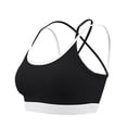 thumbnail image 3 of Vetsdori Womens Wirefree Sports Bras Racerback Workout Bralette Padded,Lightweight Bras for Women Soft, 3 of 8
