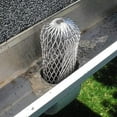 Gutter Guard Screen Rain Gutters Strainer Downspouts Mesh Debris Filter