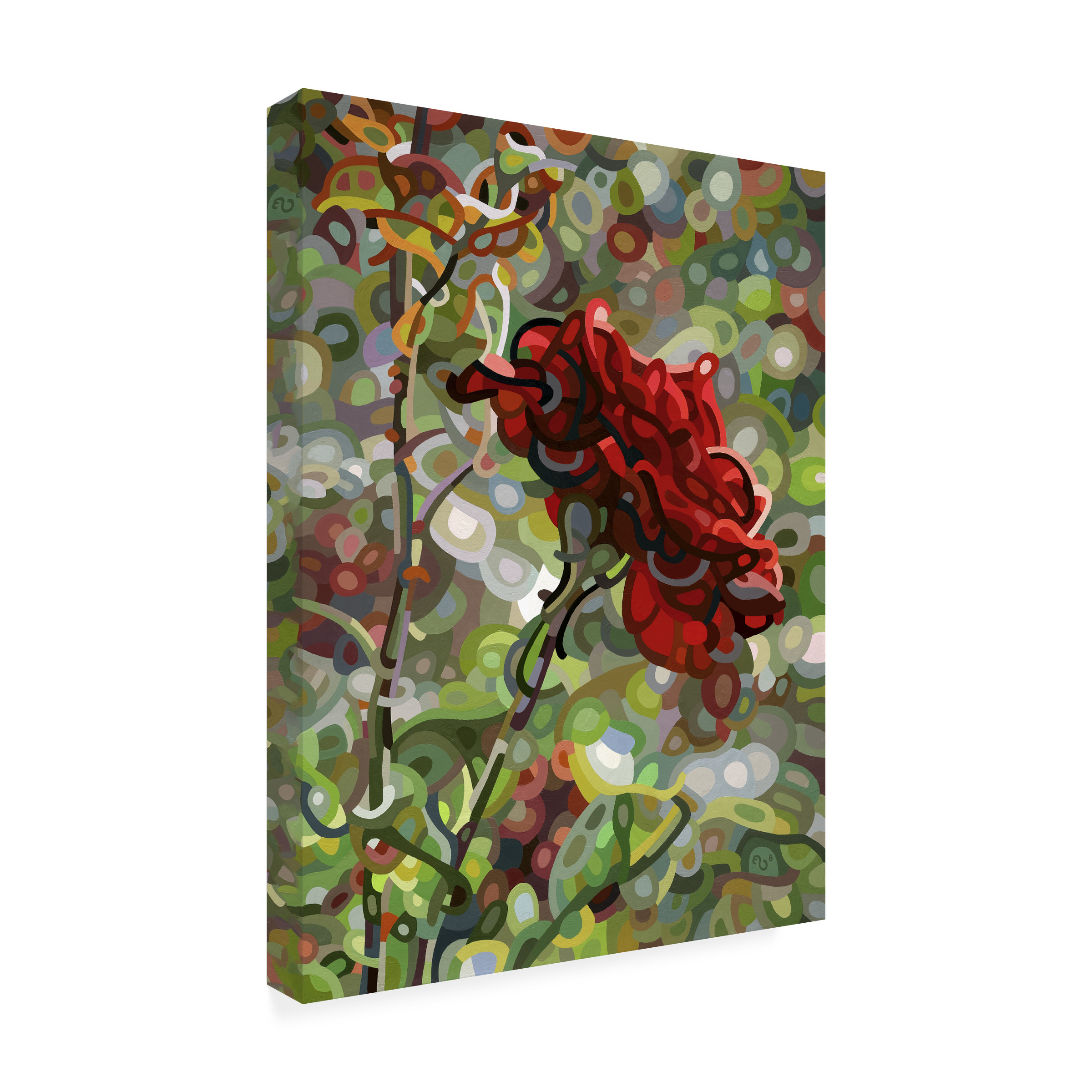 Mandy Budan 'Last Rose Of Summer' Canvas Art
