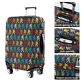 thumbnail image 5 of Red Bigfoot Pattern Luggage Cover Fashion Suitcase Cover Baggage Covers Fit 25-28 Inch Luggage (Go Travel), 5 of 5