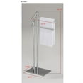 thumbnail image 3 of Room Designs Towel Rack Chrome Modern Rectangle base; bar top, 3 of 3