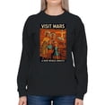 thumbnail image 2 of Explore Mars: A New World Awaits Women's Sweatshirt, 2 of 3