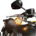 thumbnail image 1 of Divertida cubierta de lente para motocicleta, divertida cubierta de lente para luz de giro de motocicleta, divertida cubierta de lente para motocicleta Compatible con muchas marcas de motocicletas (no, 1 of 7