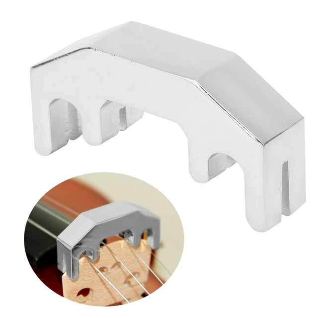 Filfeel Violin Mute, Aluminum Alloy Mute Weaken The Volume For Music Store