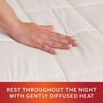 MIQIU Premium Luxury Quilted Electric Heated Mattress Pad King Size