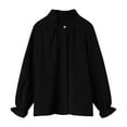 thumbnail image 4 of Zshosam Toddler Sweatshirt Infant/Toddler Girl Long Sleeve Shirt - Basic Baby Tees, Blouses, Tops - Print & Ruffled Tshirts Size 5T 6T,(Black 5-6 Years), 4 of 8
