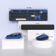 thumbnail image 3 of Combos de teclado y ratón Links9+ Retro Wireless Azul-Negro, 3 of 6