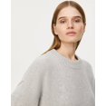 thumbnail image 5 of Women’s Oversized Crewneck Knit Sweater, Loose Long Sleeve Pullover Top, Sizes S‑L, 5 of 6