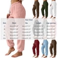 thumbnail image 3 of Kezqiaxn Pajama Pants Women Fashion Fleece Elastic Waist Stretch Lounge Pants Winter Pj Pants Womens Clothes 2026 Light Blue XXL, 3 of 8