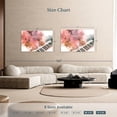 thumbnail image 4 of Elephant Stock Woman Playing Piano Wall Art - Horizontal Canvas Wall Art - Living Room Wall Decor - Music Canvas - Pink And Gray Decor - 48" x 32", 4 of 8