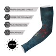 thumbnail image 5 of ALAZA Elegant Bohemia Flower Pattern UV Sun Protection Arm Sleeves UPF 50+ Compression Cooling Sleeve 1 Pair, 5 of 7