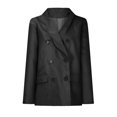 thumbnail image 6 of Women's Business Attire Business Casual Lightweight Blazers Button Long Sleeve Suit Jackets Work Office Clothes, 6 of 7