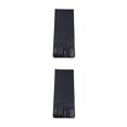 thumbnail image 1 of Naiovety Organizador de sofá de amplia aplicación y bolsa antideslizante para ahorrar espacio y fácil acceso a lo esencial Cuero negro Cuero negro 2piezas, 1 of 6