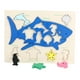 thumbnail image 4 of Rompecabezas de madera, juguetes educativos, coordinación mano-ojo, habilidades cognitivas, regalo ideal. Ballena, 4 of 9