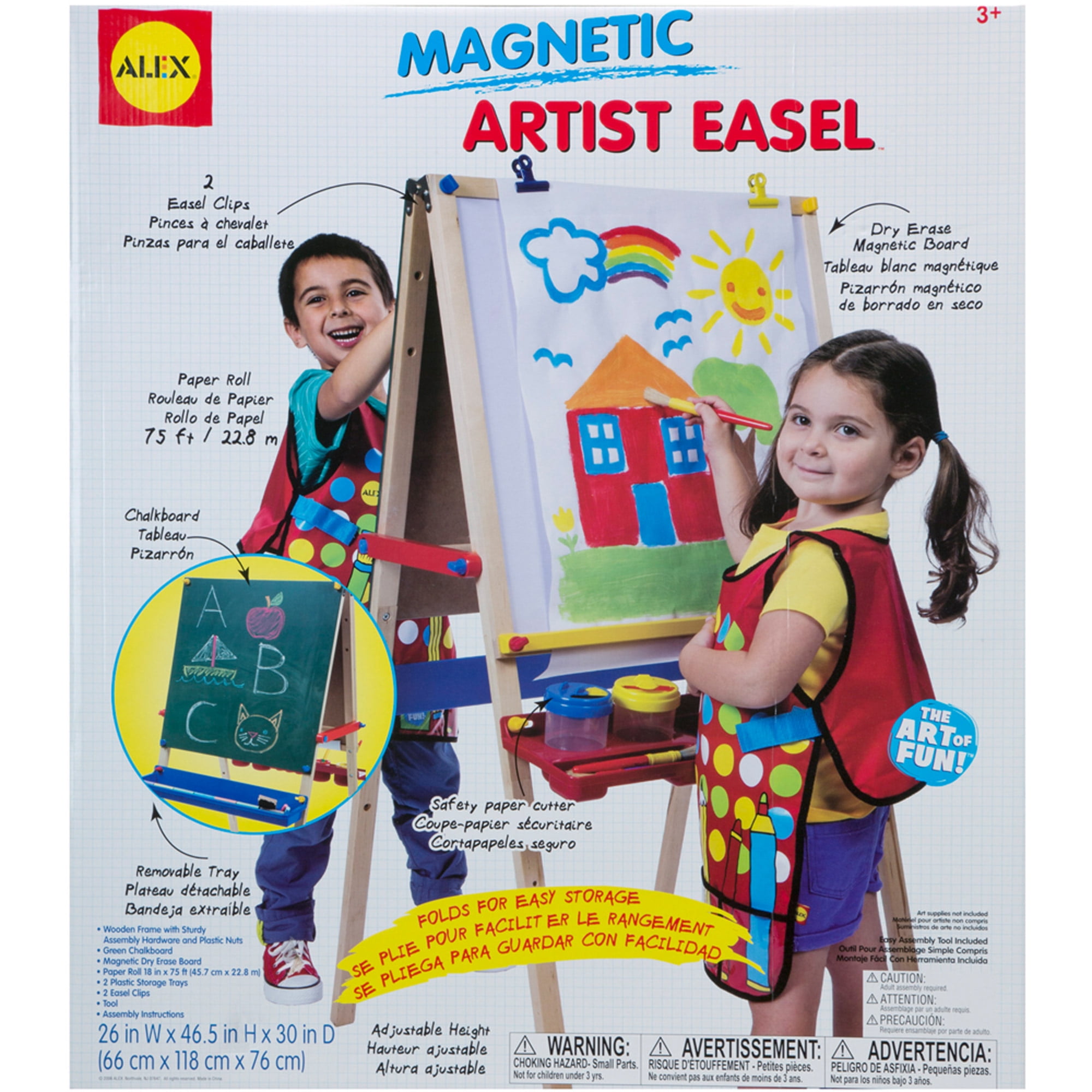 alex magnetic tabletop easel