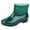 Green, variant on Man Short Rubber Waterproof Rainboots Rubber Boots Garden Rain Footwear Rain Shoes Non-slip Width Mid-Calf Comfort Short Boots Lightweight Platform Mud Boots