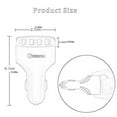 thumbnail image 5 of CNKOO QC3.0 Chargeur Rapide Multifonctionnel 4 Ports USB Chargeur de Voiture Intelligent Multi-Protection, 5 of 5