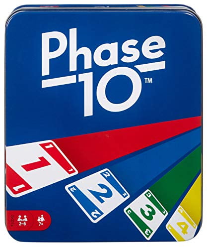 Mattel Phase 10 Card Game Rummy-type Card Game Challenging Exciting Twist 
