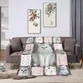 thumbnail image 7 of Yibo Cute Corgi Dog Blanket Flannel Soft and Comfortable Anti-static Bed Sofa Blanket, 7 of 7