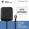 thumbnail image 4 of Magnetic Base 1575.42 MHz Car Vehicle SMA GPS Antenna Aerial 3 Meters, 4 of 5