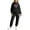 Black, variant on Valentine's Day Sweatsuits Women 2 Piece Outfit Jogger Set Y2K Cute Hoodie and Pants Tracksuit Set Trouser Suit Casual Leisure Suit Fitness Set Sports Suit Sportswear