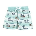 thumbnail image 4 of Hudson Baby Boys Swim Rashguard Set, Mint Surfer, 12-18 Months, 4 of 4
