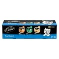 thumbnail image 1 of CESAR Classic Loaf in Sauce Wet Dog Food Poultry Selects Variety, 8 Grilled Chicken Flavour, 8 Turkey Recipe & 8 Chicken & Liver Recipe, trays 100g, 1 of 9