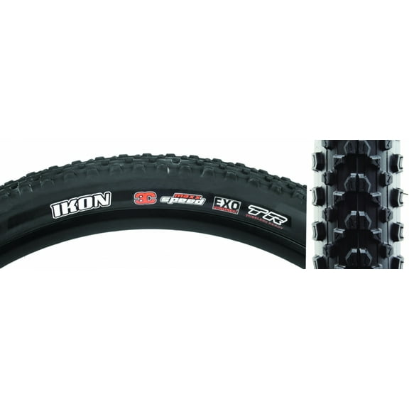 Maxxis Ikon 3C EXO Tubeless Tire, 29x2.2 Black