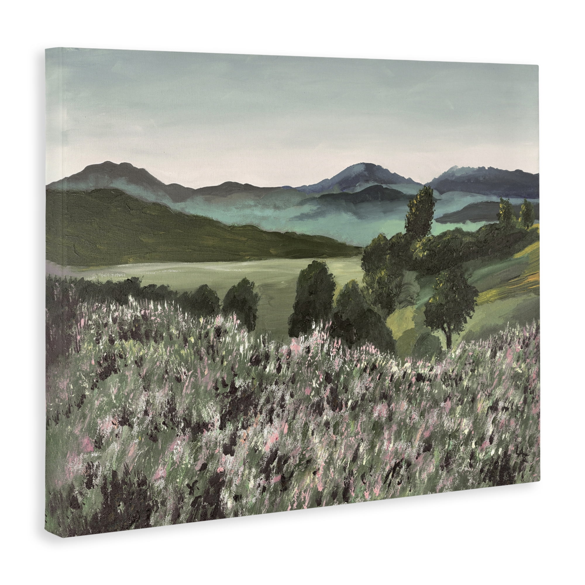 Stupell Industries Windblown Meadow Blooms Canvas Wall Art, design by Lee Ann Zirbes