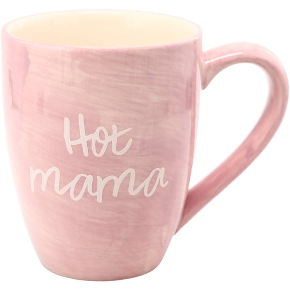 Pavilion - Hot Mama Pink Large 20 oz Ceramic Coffee Mug Tea Cup