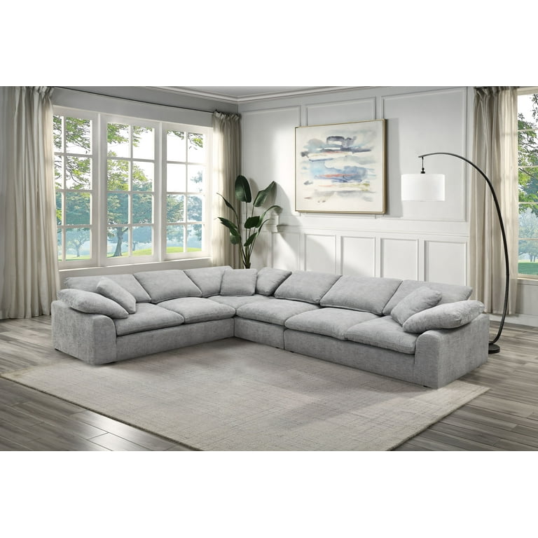Acme Naveen Fabric Upholstery Sectional