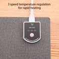 thumbnail image 6 of JOGZMZ Warming Heated Mouse Pad Mat office Desktop Heating Pad Warming Table Mat Mouse Pad Winter Nap Hand Warmer for Home office, 6 of 8