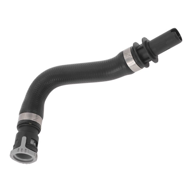Manguera del radiador Unique Bargains Manguera de calefacción No.30636987 para Volvo S40 2004-2013 Caucho Negro 1 Pc Tubería de salida de aire caliente Buen sellado