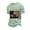 Mint Green, variant on Patriot Day 9/11 Never Forget Men's T-Shirt - Vintage Text Graphic Crew Neck Pullover with Patriotic Theme for Remembrance Events Army Green L