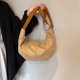 thumbnail image 2 of Bolso de hombro con bola de masa para mujer, bolso de invierno, bolso de mano, bolso cruzado (caqui), 2 of 5