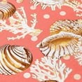 thumbnail image 2 of Addison Rugs Indoor/ Outdoor Surfside Coral Shells Washable Rug New Peach - 2'3" x 7'6", 2 of 5