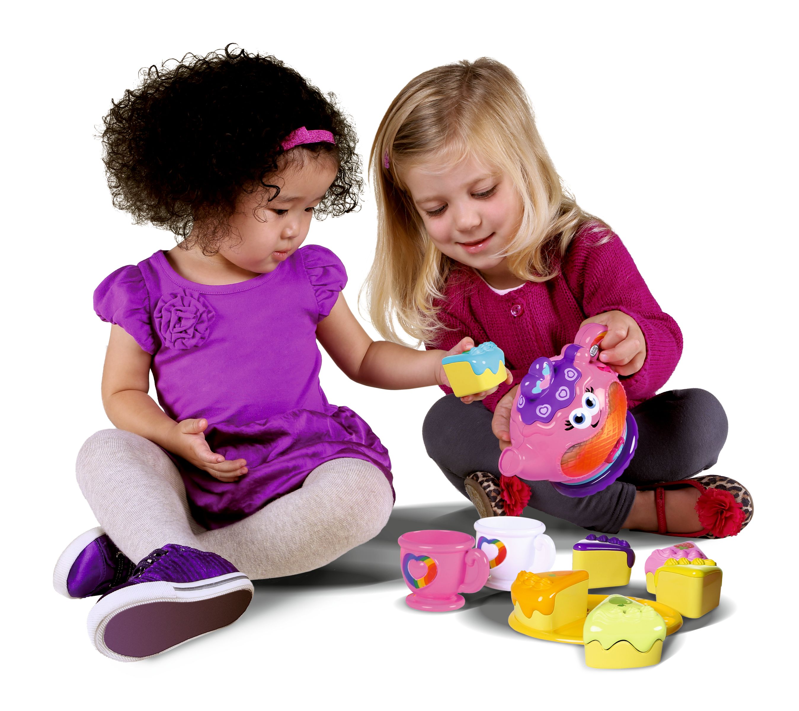 leapfrog musical rainbow tea set target
