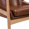 thumbnail image 6 of PU Leather Aesthetic & Solid Wood Quality / Chair for Home Décor, 6 of 6