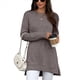 thumbnail image 2 of Camisas de Larga para Mujer, Elegantes, Informales, Holgadas, Básicas, Ropa de Moda para Otoño e Invierno 2025. Color Café XL, 2 of 10