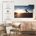 thumbnail image 5 of Elephant Stock Street Runner Wall Art - Horizontal Canvas Wall Art - Living Room Wall Decor - Sports Canvas - Blue And Brown Decor - 39" x 26", 5 of 8