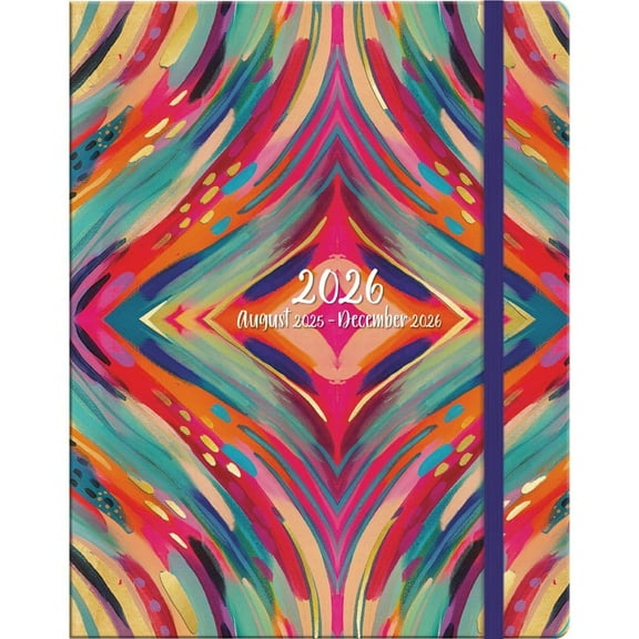 Lang Companies, EttaVee Monthly 2026 Pocket Planner, 4.25'' X 5.5'', 17-Month Calendar with Stapled Binding