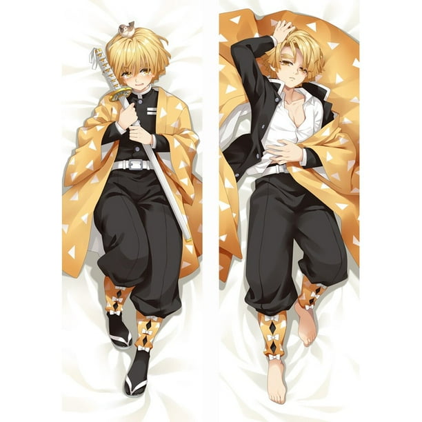 Funda De Almohada Anime Chica Demon Slayer Sexy Cuerpo Dakimakura Kamado Kawaii Almohadas Waifu Walmart en linea