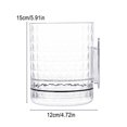 thumbnail image 6 of Self Watering Wall Planter Wall Mounted Flower Pot with Reservoir Drainage Holes Decorative Plant Pot for Indoor Room Outdoor Use, 6 of 8