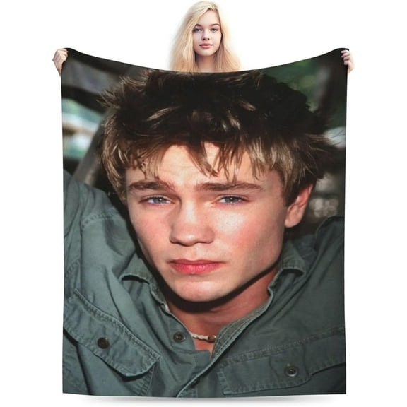 Chad Movie Michael Actor Throw Blanket Flannel Blanket Warm Soft Microfiber Blanket for Living Room Couch Sofa Bedroom Decor Gifts 60"x50"