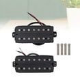 thumbnail image 6 of GOOHOCHY Dual Pickup Set Humbucker Pickup Durable Guitar Pickup Black, 6 of 8