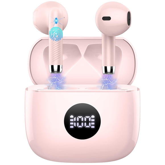 Auriculares inalámbricos Jxrev Bluetooth 5.3 con reproducción de 40 horas IP7