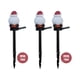 thumbnail image 2 of Luces solares navideñas Estacas decorativas para exteriores Luces Papá Noel con sombrero rojo Luz ca CACAGOO 1 pieza, 2 of 7