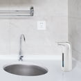 thumbnail image 4 of Automatic Soap Dispenser Touchless Refill Soaps Pump 400ml Battery Operated Waterproof Sensor Liquid Dispensers Bathroom Hotel Silver, 4 of 9