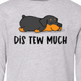 thumbnail image 4 of Inktastic Napping Dis Tew Much Rottweiler Long Sleeve Youth T-Shirt, 4 of 5